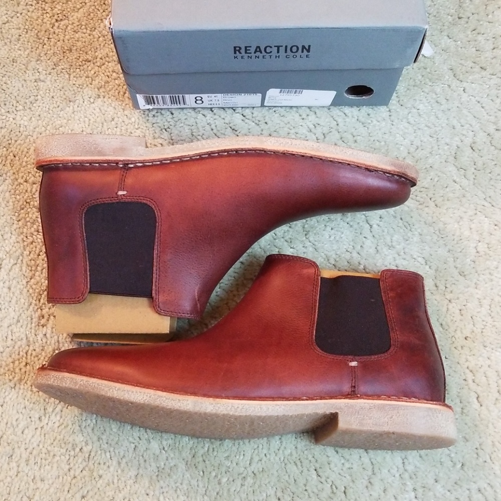 New kenneth cole design chelsea boots size 8 M